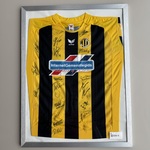 Gesigneerd BV Veendam shirt door selectie geel/ zwart